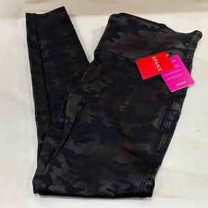 SPANX Black Camo Leggings